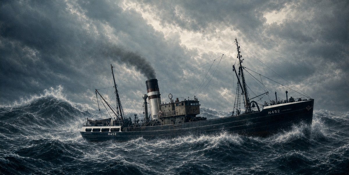Arctic Viking at sea